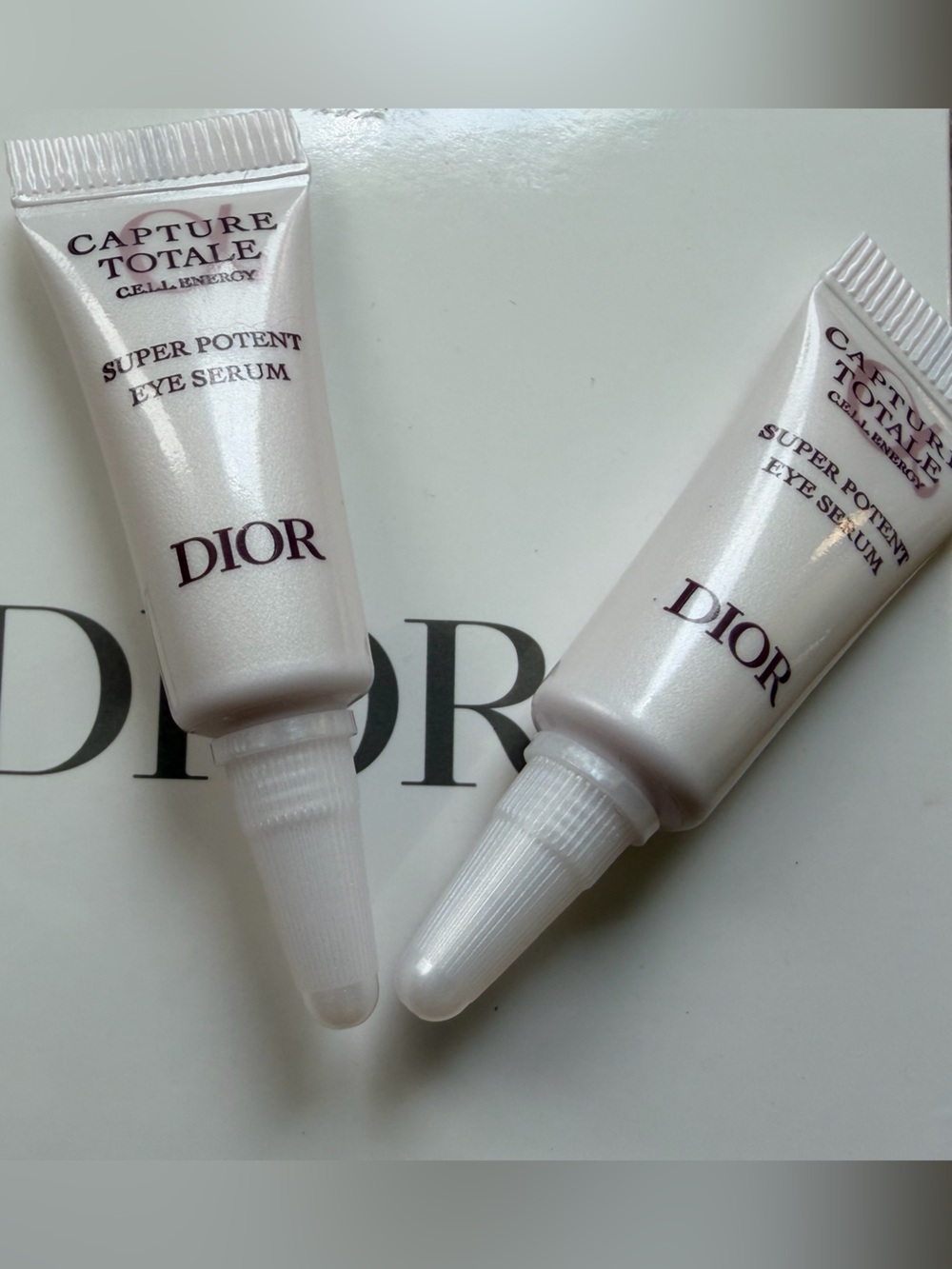 NEW 3ML Christian Dior Capture Totale Super Potent Eye Serum Eye Care Lot of 2